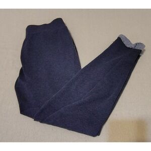 Women Y2K Champion Navy‎ Blue Jogger Sweatpants Sz S Drawstring Cuffed Hem SS
